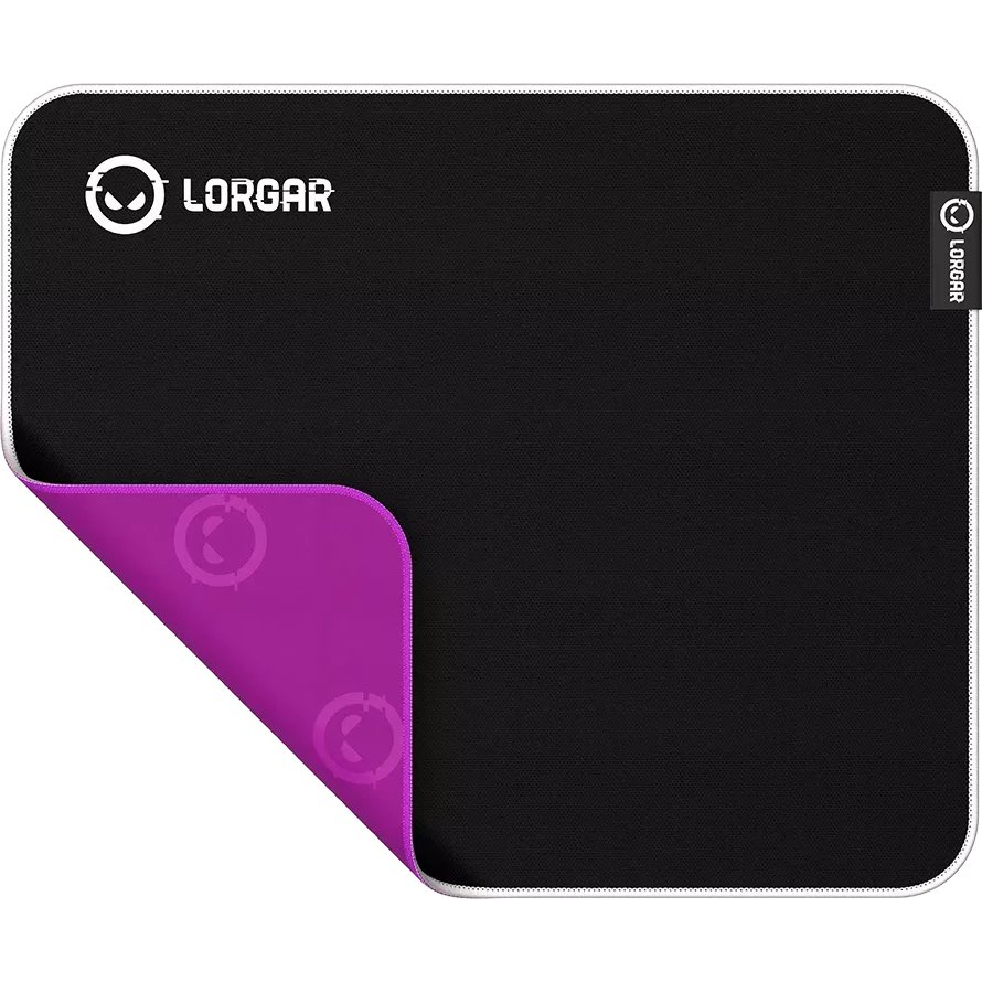 Lorgar Legacer 753, Gaming mouse pad, Ultra-gliding surface, Purple anti-slip rubber base, size: 360mm x 300mm x 3mm, weight 0.23kg (LRG-CMP753)