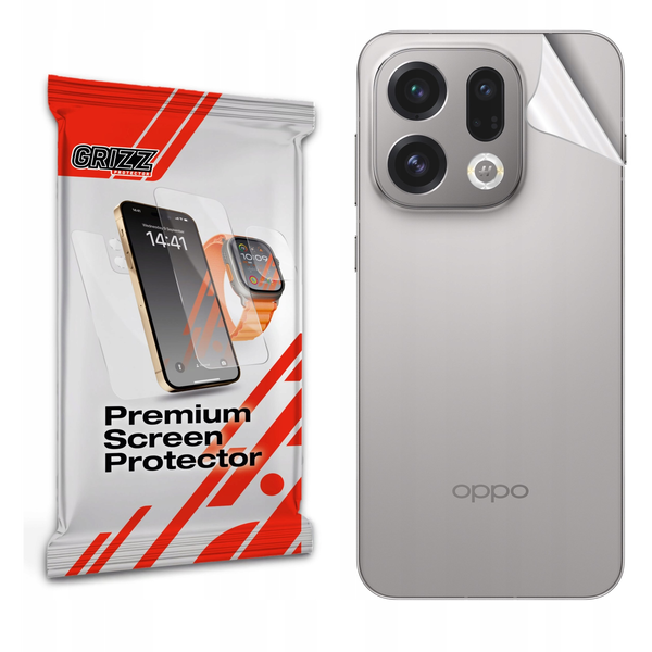 Folia na tył GrizzGlass SatinSkin do Oppo Find X9