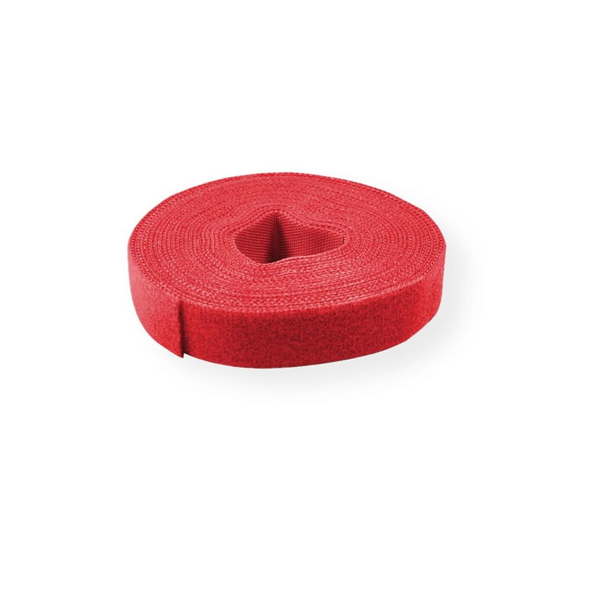 Value Kábelkötegelő szalag 25m - Piros (25.99.5253-5)