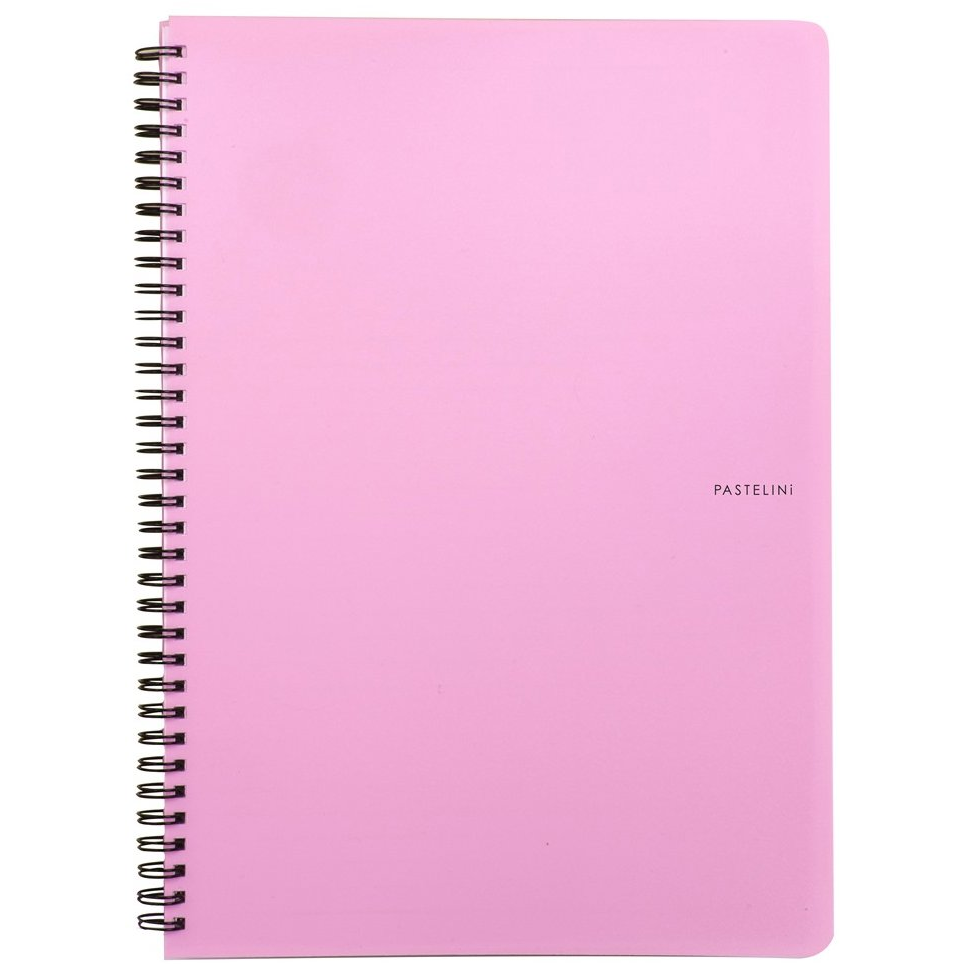 KARTON P+P Pastelini Pastelini Twin wire A5 PP rózsaszín (8-072)