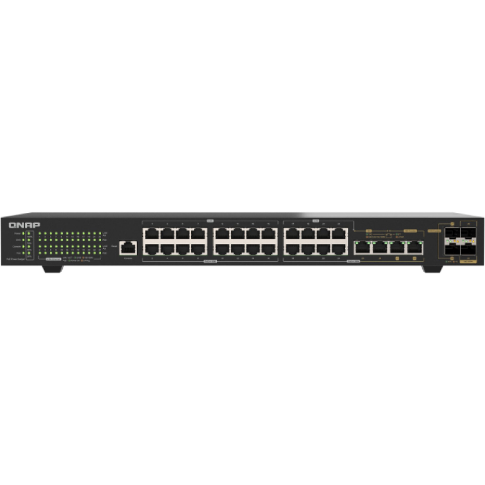 Мрежов суич QNAP QSW-M2130P-2C2S26T