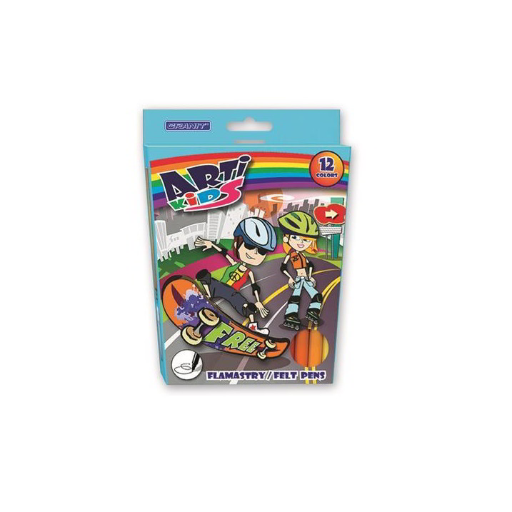 Granit Arti Kids Rostirón készlet - 12 különböző szín (FL12P00)