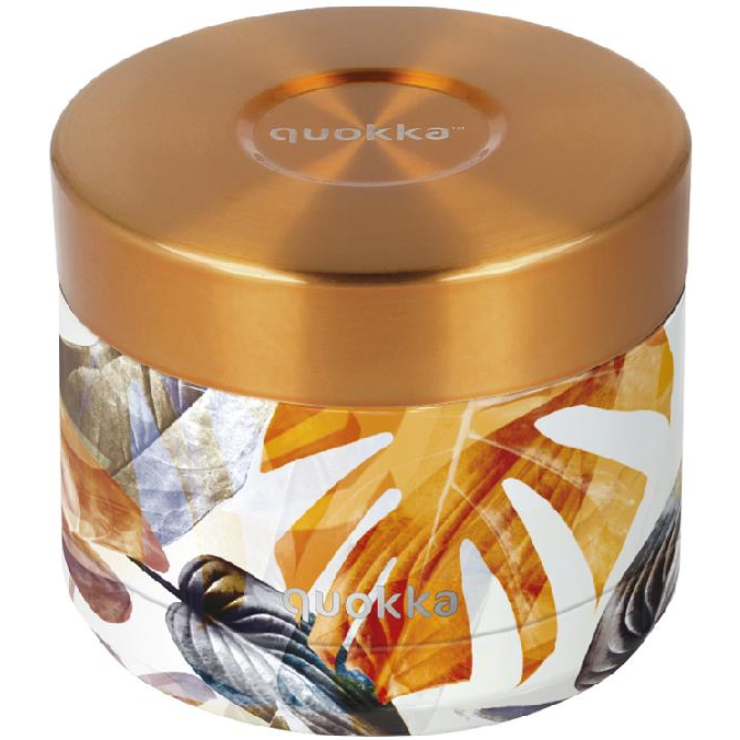 Quokka Nerezová dóza na jídlo Whim Autumn, 360 ml (Q40100)