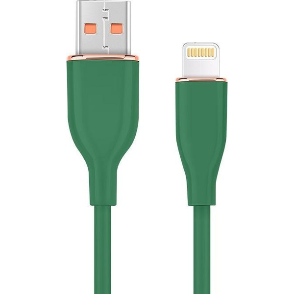 USB 2.0 kabel AM/8-pin Lightning M, 1.5m Gembird, zelený