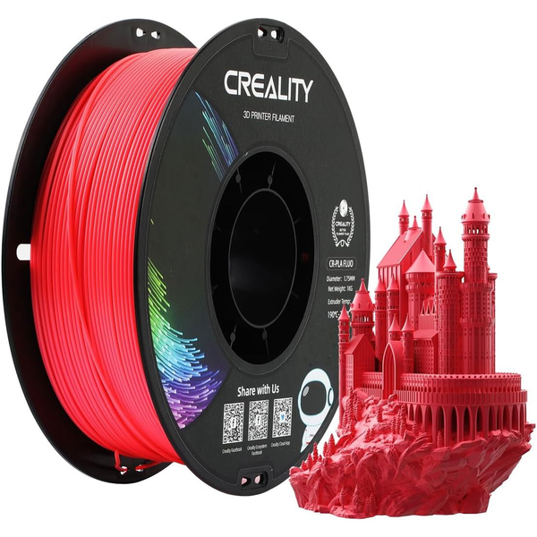 Filament CREALITY 3D CR-PLA FL, Rosu