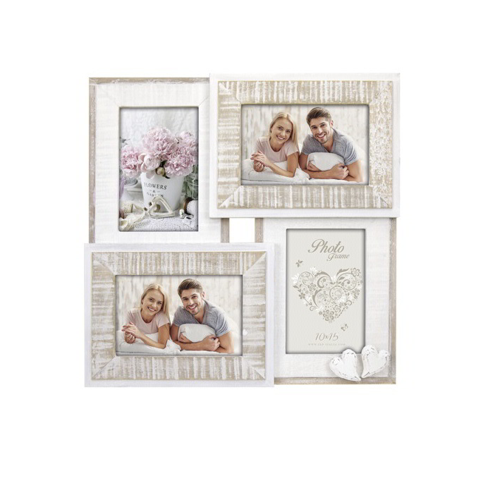 ZEP WW435 Molveno 35x35 képkeret - Fehér/barna (WW435)