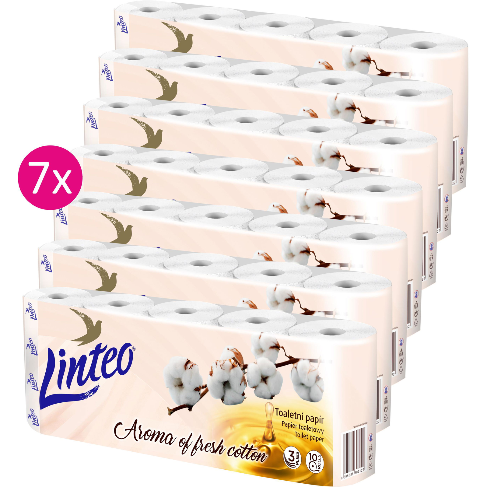 LINTEO Premium Cotton, 7×10db (8595686305850)