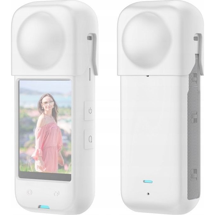 Krytka objektívu + Silikónové puzdro Ochranný kryt pre Insta360 X4 X 4