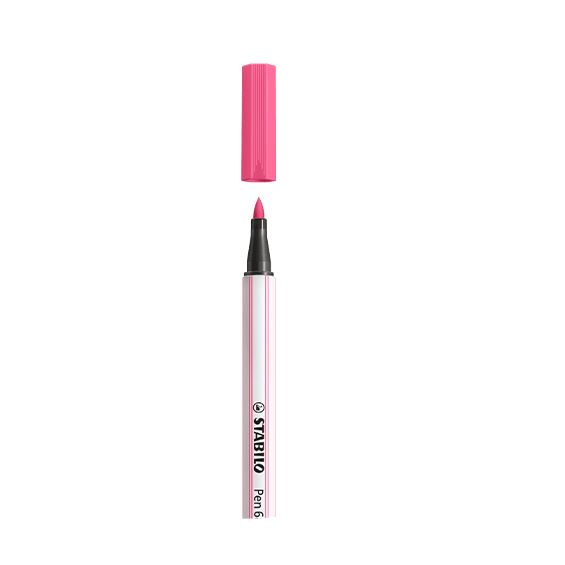 STABILO Pen 68 brush filtpen Lyserød 1 stk