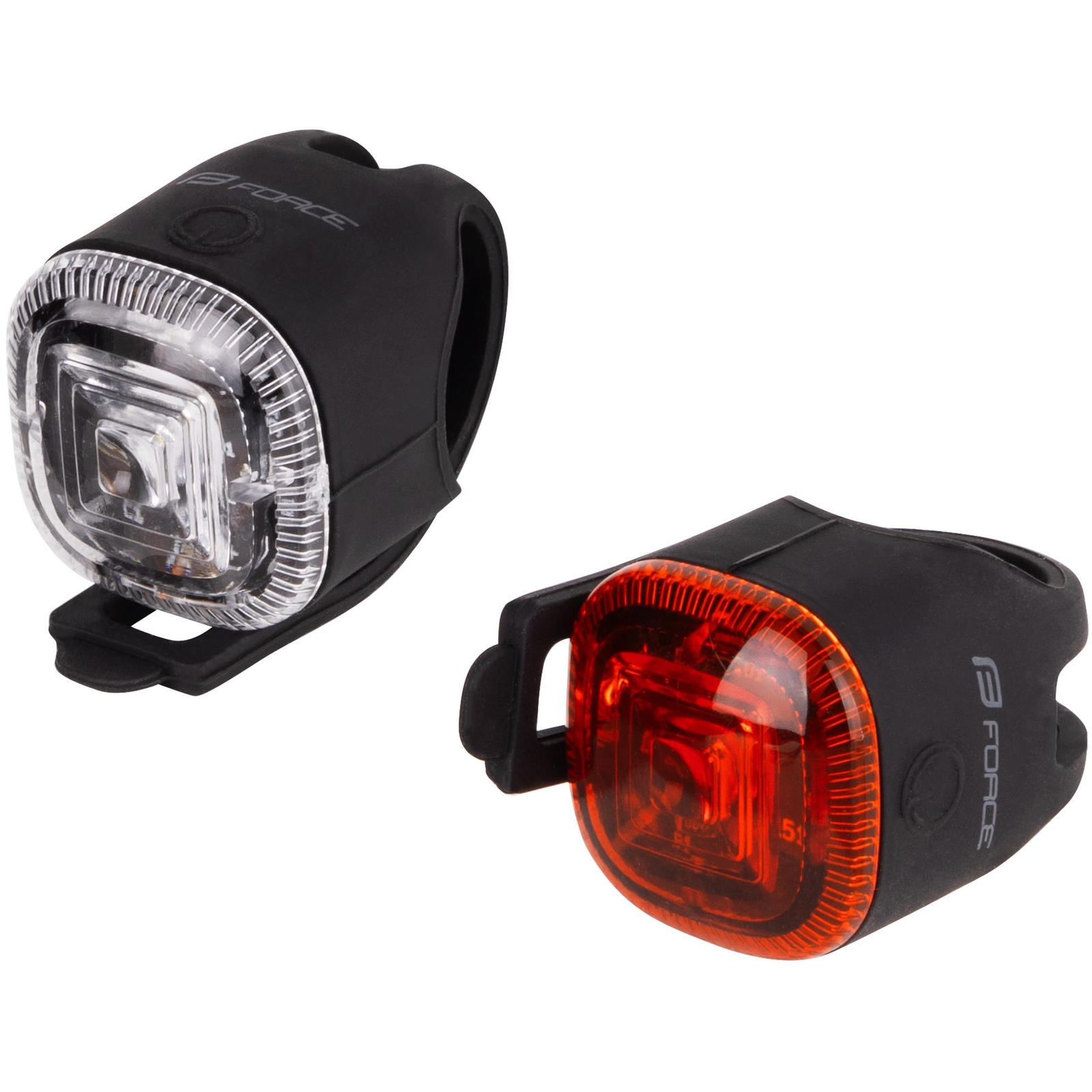 Force Twist 2.0 Elemes első + hátsó lámpa szett (45403)