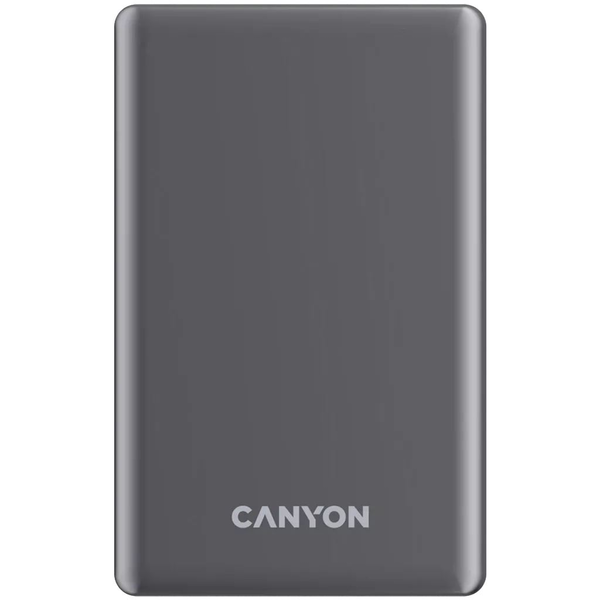 Canyon OnPower 505 Slim Magsafe 5000mAh Power Bank szürke (CNS-CPB505DG)