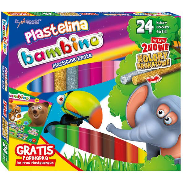 Bambino Színes Gyurma Szett - 24 db (5903235001901)