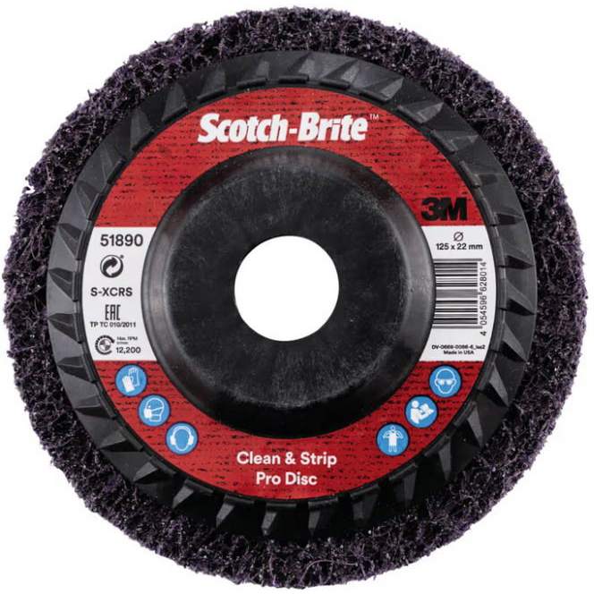 3M Scotch-Brite, átmérő 125 mm (7100192331)