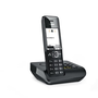 Безжичен DECT телефон Gigaset Comfort 550, черен и хром