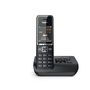 Безжичен DECT телефон Gigaset Comfort 550, черен и хром
