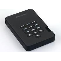 iStorage diskAshur 2 1 TB USB tipo A 3.2 Gen 1 (3.1 Gen 1) Nero
