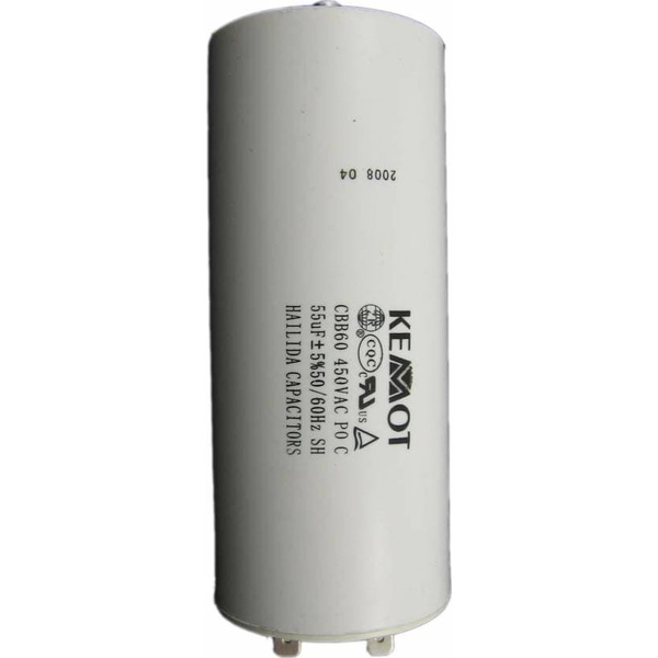 55Uf 450V-os Kondenzátor Egyfázisú Motorokhoz