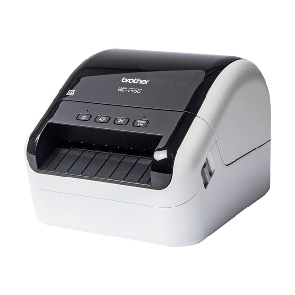 Brother QL-1100C etiketprinter Direkte termisk 300 x 300 dpi 110 mm/sek. Ledningsført