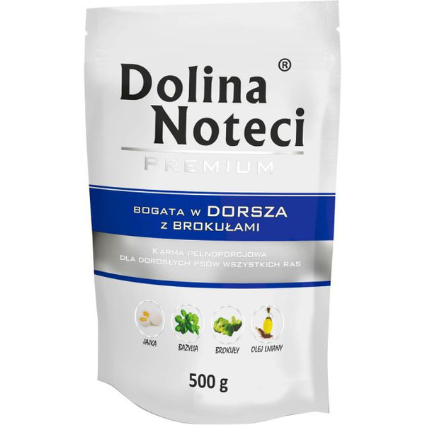  Dolina Noteci Premium bogata w dorsza z brokułami 500g