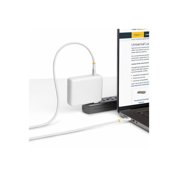 StarTech.com USB2EPR4MW USB-kabel USB 2.0 4 m USB C Hvid