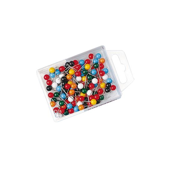 Wedo Gömbfejű térképtű 100db - Vegyes színek (56-199)