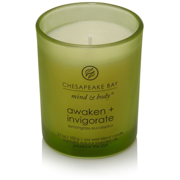 Chesapeake Bay Candle Awaken + Invigorate Lemongrass Eucalyptus Kis Üveggyertya