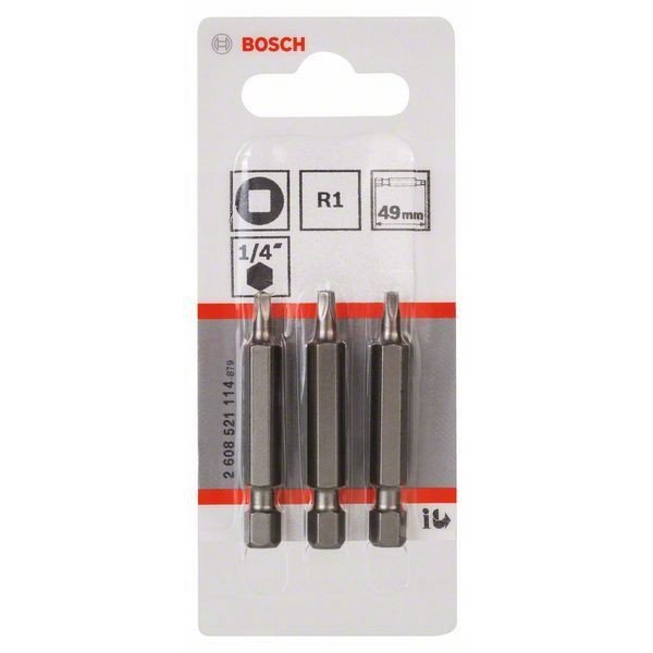 Bosch Accessories Négylap bit 1 Extra kemény E 6.3 3 db