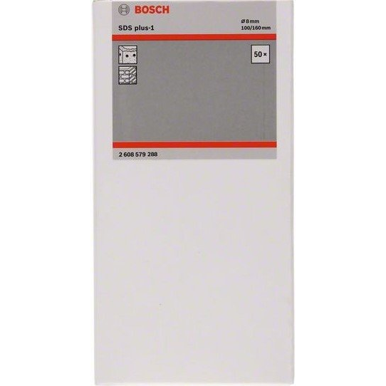 Bosch SDS-plus kalapácsfúró plus1 50pcs 8 2608579288