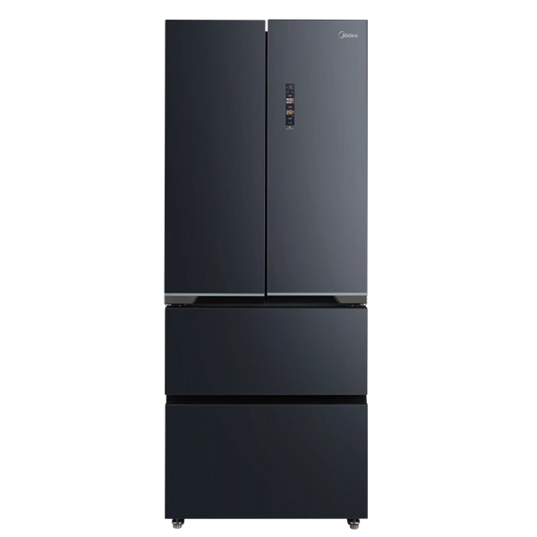 MIDEA Side by side hűtőszekrény négyajtós 276L/159L E inox MDRF600BIE70