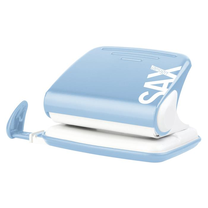 Sax Design Kétlyukú 20 lap kapacitású lyukasztó - Világoskék (7310094006)