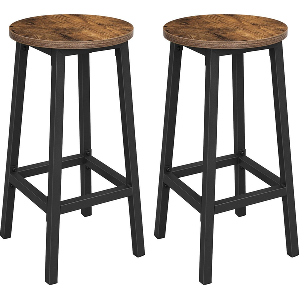 Bárszék, erős acélvázas konyhaszékek 2 db-os készlet