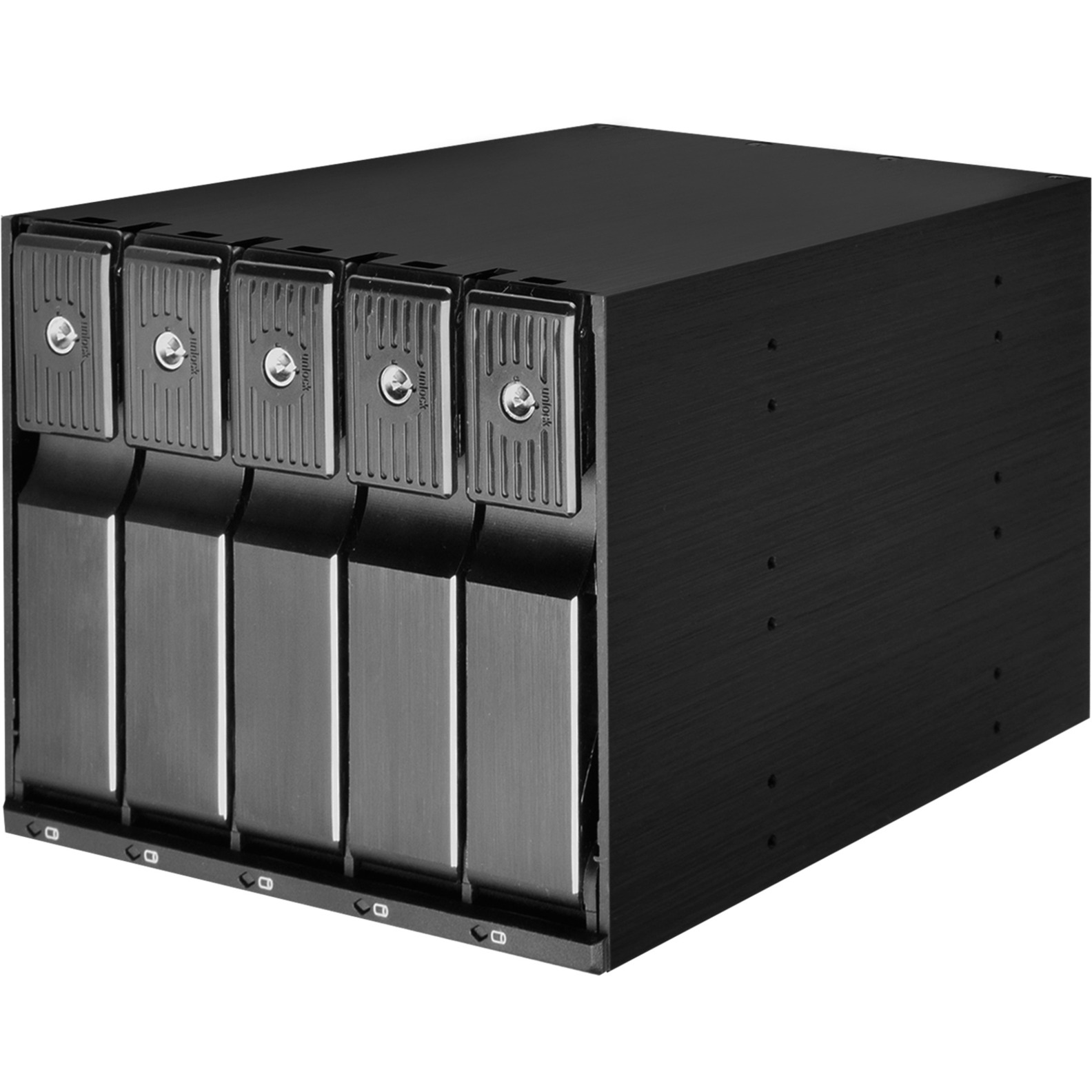SilverStone FS305-12G 3x 5.25" - 5x 3.5" HDD beépítő keret (SST-FS305-12G)
