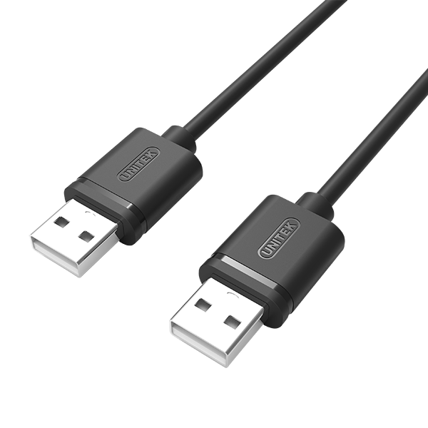 Unitek Y-C442GBK USB 2.0 Kábel 1,5m Fekete (Y-C442GBK)