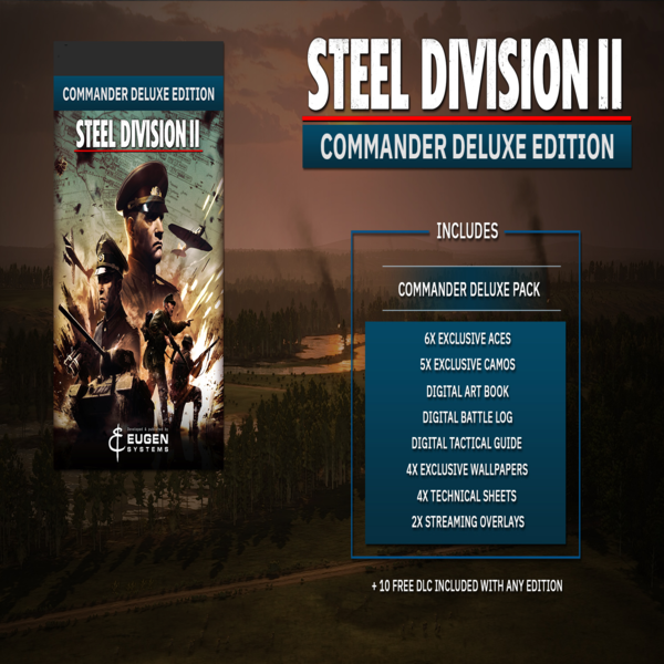 Steel Division 2 Commander Deluxe Edition (PC - GOG.com elektronikus játék licensz)