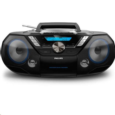 Philips AZB798T/12 sistem stereo portabil Analog & digital 12 W DAB, DAB+, FM Negru Redare MP3
