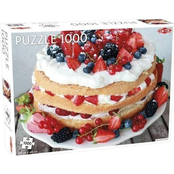 Tactic 56680 puzzel Legpuzzel 1000 stuk(s) Eten & drinken