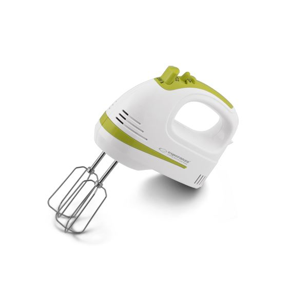 Esperanza EKM011 Apple Pie 400 W ръчен миксер в бяло и зелено