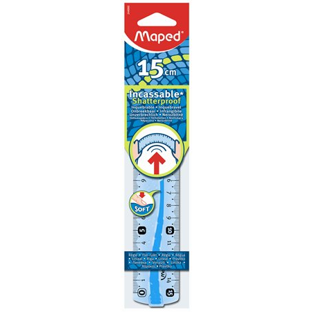 Maped Flex Hajlítható műanyag vonalzó - 15 cm