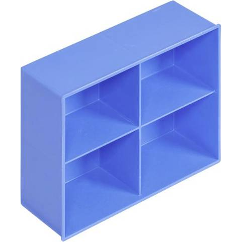 Alutec Szerszámtartó betét 4 részes (H x Sz x Ma) 170 x 137 x 65 mm (66026) (66026)