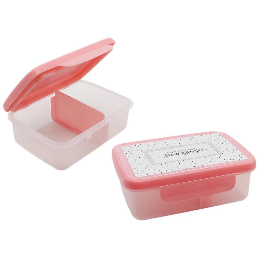 ZDRAVÁ LAHEV SCANDI uzsonnás doboz, rózsaszín (264418764)