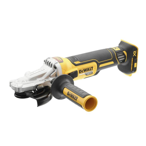DeWalt DCG405FN-XJ akkus laposfejű sarokcsiszoló 18 V | 125 mm | 9000 RPM | Szénkefementes | Akku és töltő nélkül