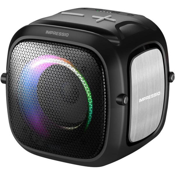 C-TECH Impressio Qubis Mini 5W fekete Bluetooth hangszóró
