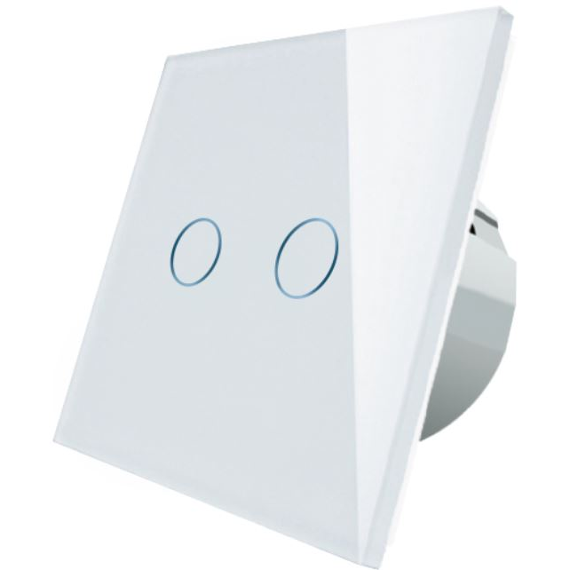 SpectrumLED Smart két zónás okos kapcsoló fehér (WOJ05416) (WOJ05416)
