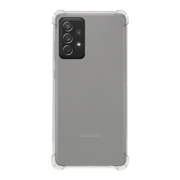 Szilikon telefonvédő (közepesen ütésálló, légpárnás sarok) ÁTLÁTSZÓ [Samsung Galaxy A72 5G (SM-A726F)] (5996591050775)