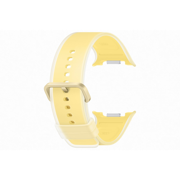 Samsung Galaxy Watch9 szilikon szíj (M/L), sárga