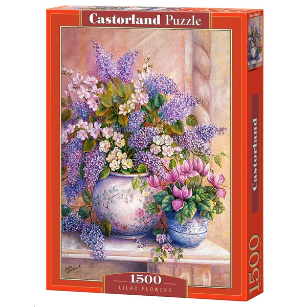 Castorland Lilac Flowers - 1500 pcs Puzzle rompecabezas 1500 pieza(s) Flora