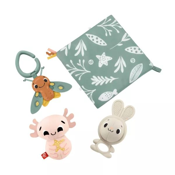 Mattel Fisher-Price: Sensimals - Helló Érzékelés játékszett, 4 db (HRB17) (HRB17)