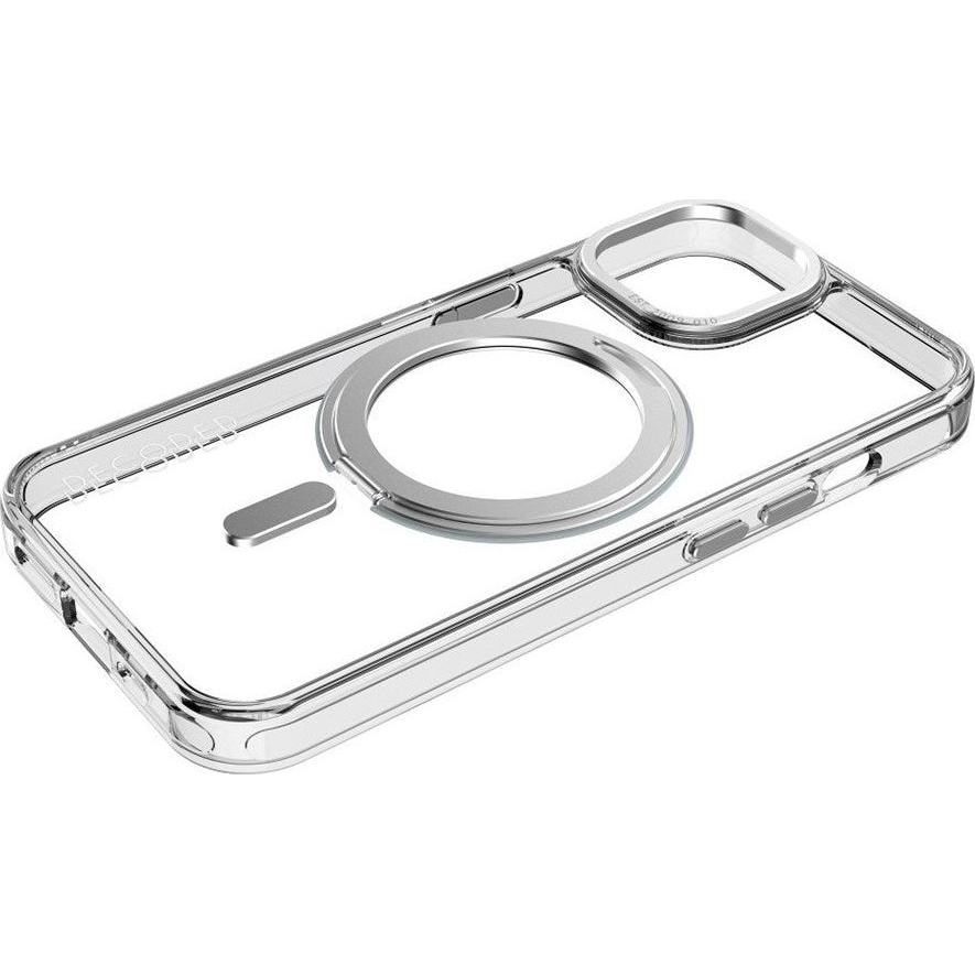 Decoded Loop Stand BackCover iPhone 15 Hátlapvédő telefon tok - Átlátszó (D24IPO15LSBC1TT)