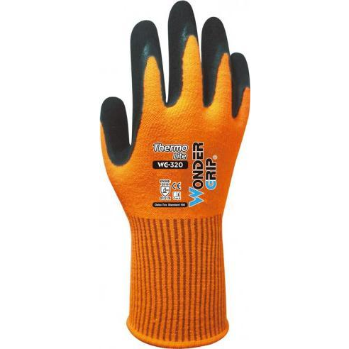 Wonder Grip WG-320 Munkavédelmi kesztyű XL/10 - Narancssárga (WG -320)