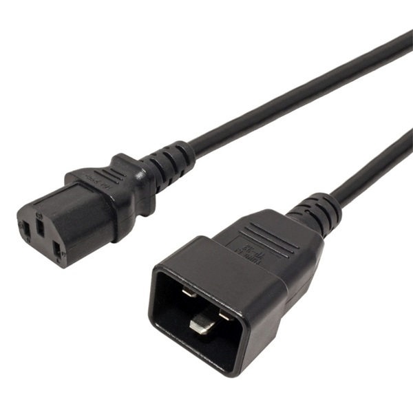 PREMIUMCORD Tápkábel C13 - C20 5m, fekete (KPSB5)